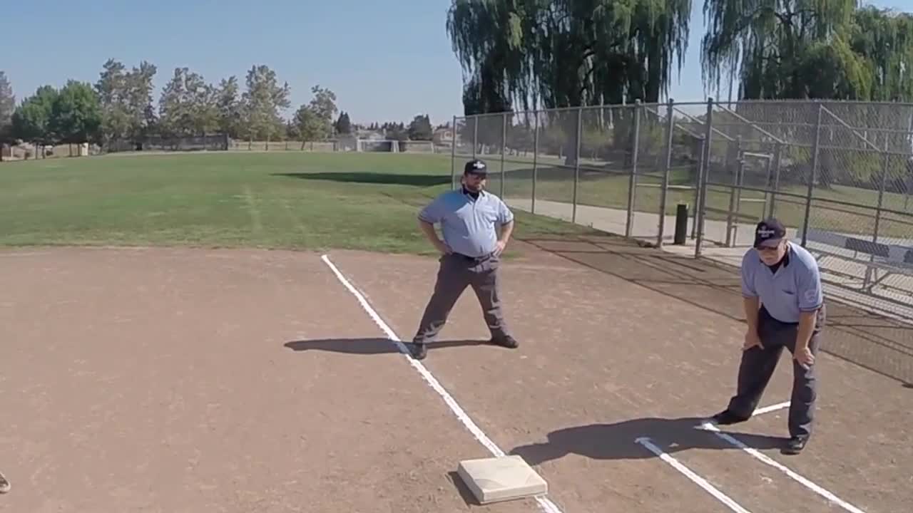 Base Umpire Calls & Positions