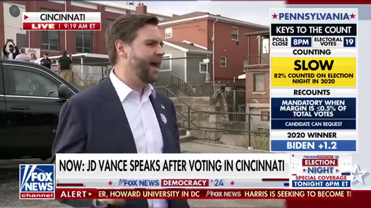 JD Vance shares closing message after voting_ I'm going to fight hard for your dreams