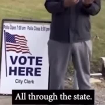 Election Day 11/8/2022 - Nolan School Precinct Detroit - People Told They Already Voted Absentee