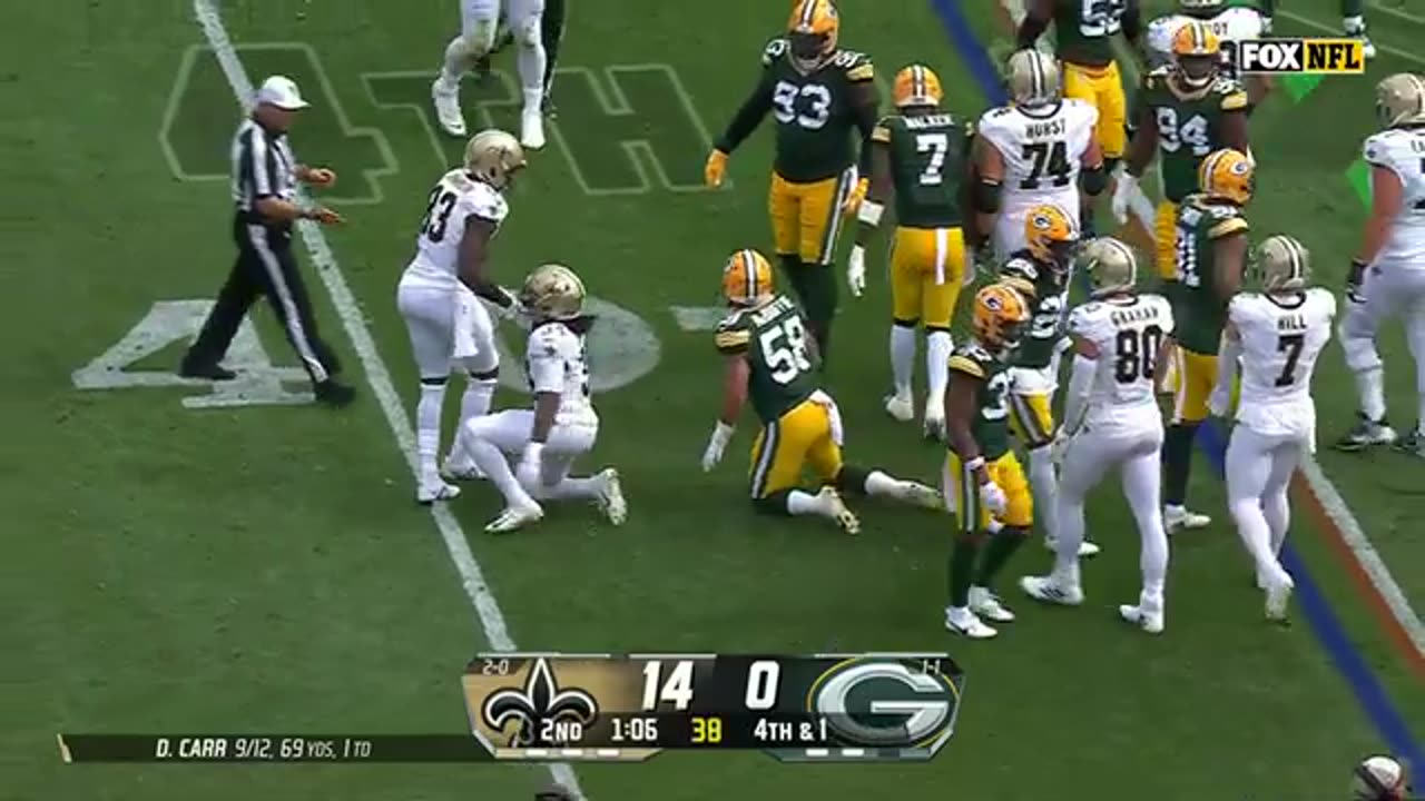 New Orleans Saints vs. Green Bay Packers Game Highlights | NFL 2023 Week 3