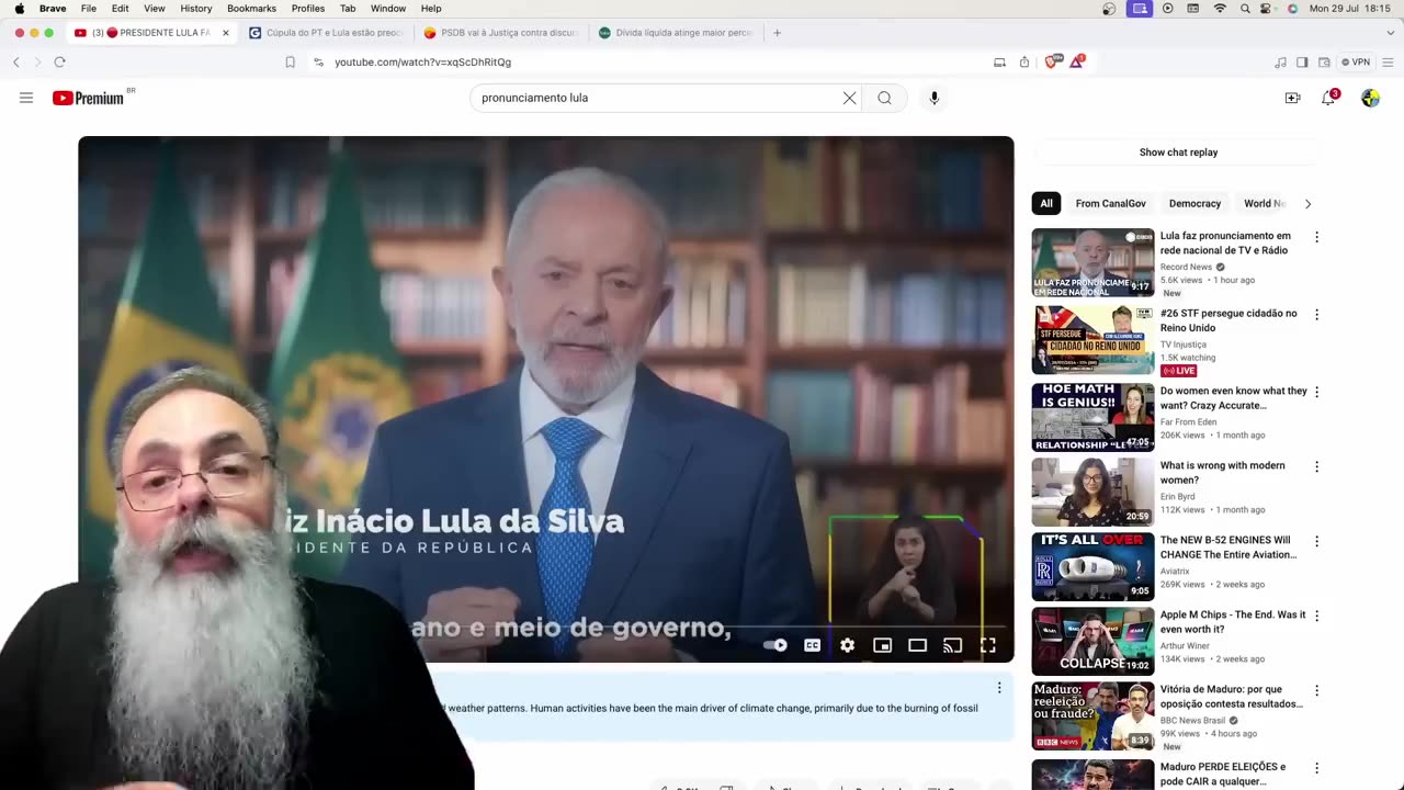 LULA faz PRONUNCIAMENTO DESESPERADO na TELEVISÃO tentando REVERTER DESASTRE nas ELEIÇÕES de 2024