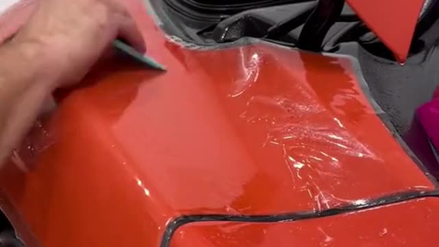 Stick protective film in automotive sheet metal