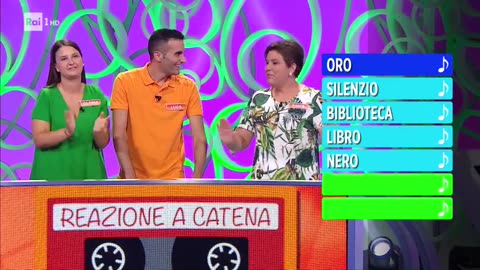 RAIUNO - Reazione A Catena-La Catena Musicale (09/09/2018)