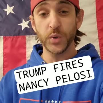 DING DONG THE WITCH IS DEAD! TRUMP FIRES NANCY PELOSI //MIRRORED//