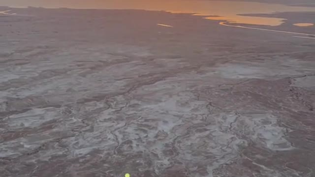 POV: you're watching the sunrise from the top ofMount Masada