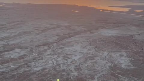 POV: you're watching the sunrise from the top ofMount Masada