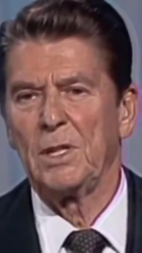 Ronald Reagan: “We dont have inflation because the people are living too well. We have inflation because the government is living too well”