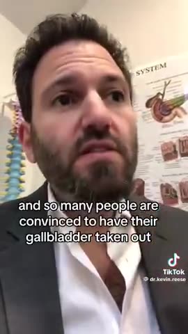Don't let the Medical Mafia take out your gallbladder. It has a function