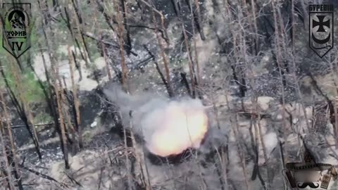 A group of FPV drones clears the Serebryansk forest from the Russian occupiers