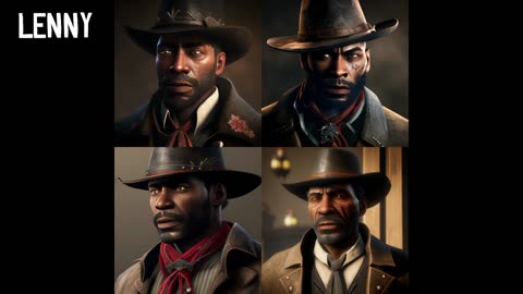 RDR2 - Some Gang Members Created with AI