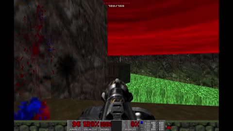 Brutal Final Doom - Plutonia Experiment - Ultra Violence - The Omen (Level 16) - 100% Completion