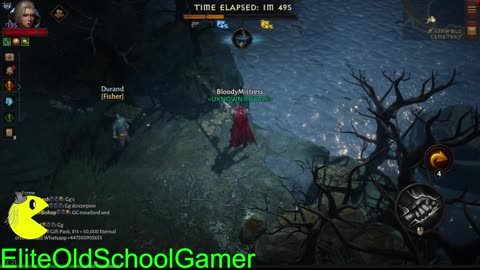 Diablo Immortal - Blood Knight Gameplay - August 25, 2023 - Fishing