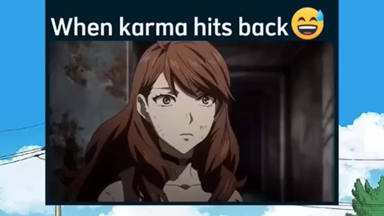 When karma hits back Dark Anime shorts_