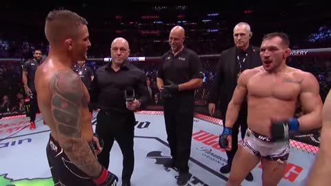 Dustin Poirier Octagon Interview _ UFC 281