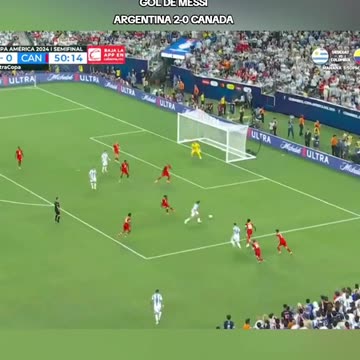 Lionel Messi scores goal, Argentina tops Canada to reach Copa America final