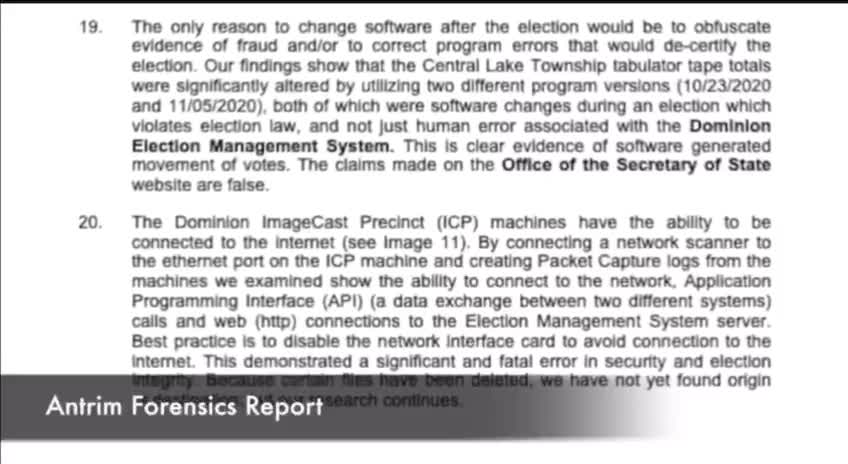 Dominion Machines Connected To Internet