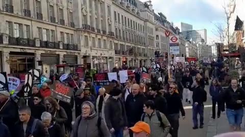 Anti War Protest in London