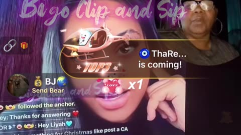 Nony recaps Liyah's(PastorP's daughter) solo panel 12/4/24 #bigoclipandsip