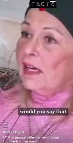 Roseanne Barr dropping Knowledge