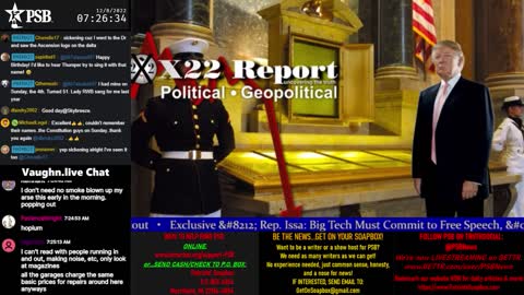 2022-12-08 07:00 EST - Patriots Soapbox AM: with MykelJaye, SkyeBreeze