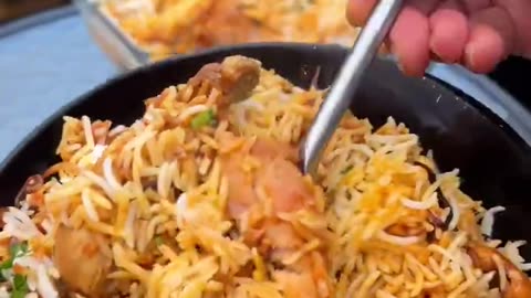 Pakistani Chicken Baryani