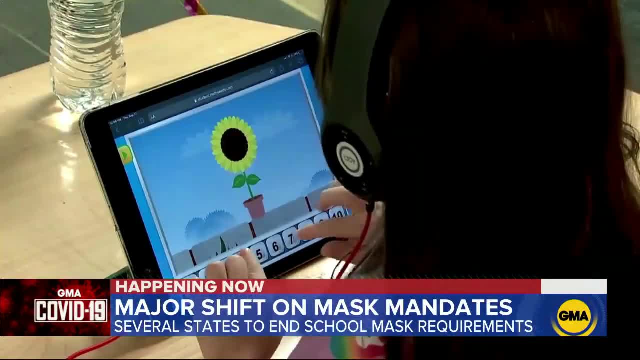 States set to end mask mandates in school