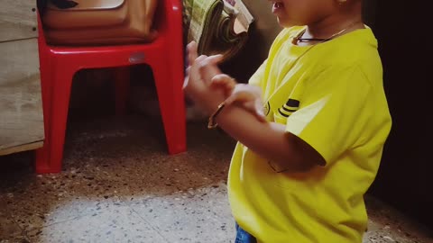 KIAAN dancing to Bollywood song