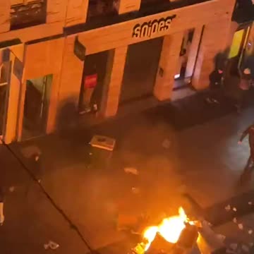 Lyon seeing the same as Moroccans run riot