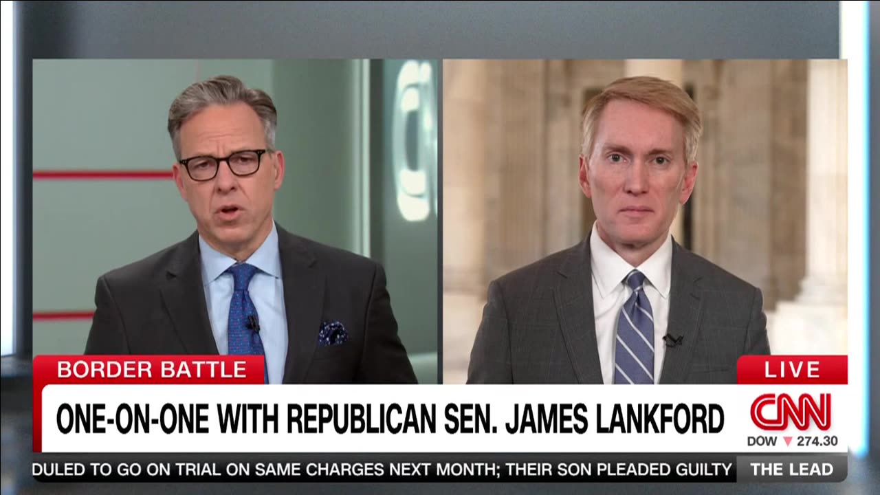 Lankford on The Lead with Jake Tapper Shares Details on Most Conservative Border Bill