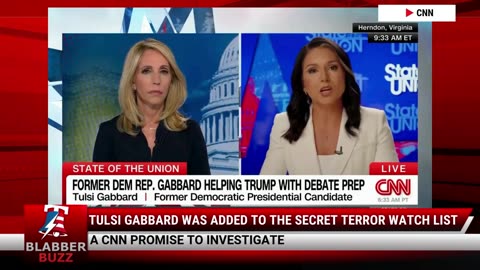 Tulsi Gabbard Was Added To The Secret Terror Watch List