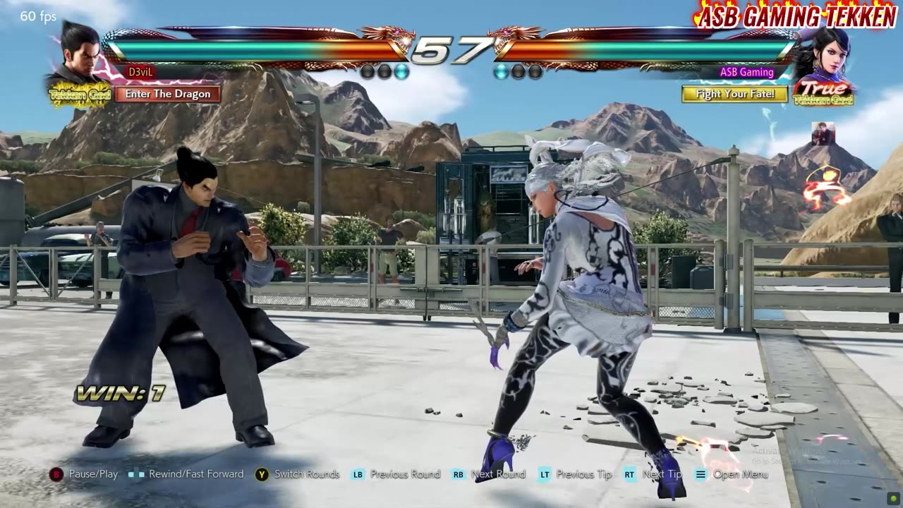 My Zafina Got Tired after playing this Aggressive Kazuya player in Tekken 7 | ASB Gaming Tekken