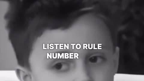 Listen to rule number 1