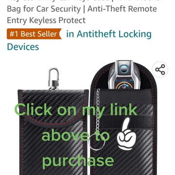 Keyless Car Faraday Pouch