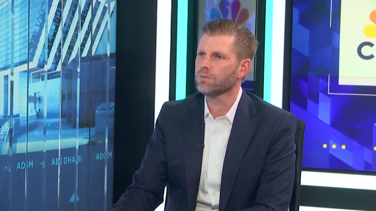 Eric Trump calls for crypto regulation to modernize banking.