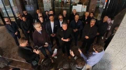 Rainbow Crossing Whitewash Case: Father Brian Tamaki Addresses the Media Outside Court