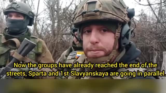 Footage from the village of Opytny near Donetsk