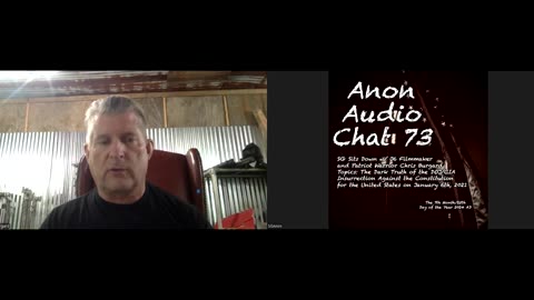 (7/25/2024) | AUDIO CHAT 73 | SG Sits Down w/ Filmmaker and "War on Truth Movie" Creator Chris Burgard to Talk January 6th 2021