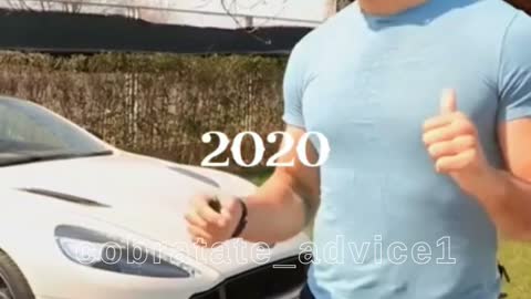 Andrew Tate all years