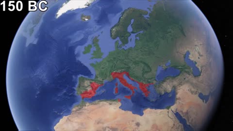 Ancient Rome in 30 seconds Part 1 [500 BC - 1 AD]