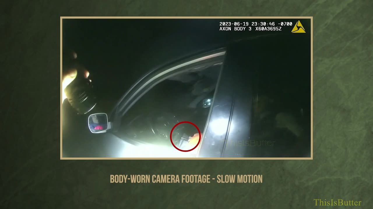 Driver who brandished a handgun was shot by a Riverside deputy during a safety check of a vehicle