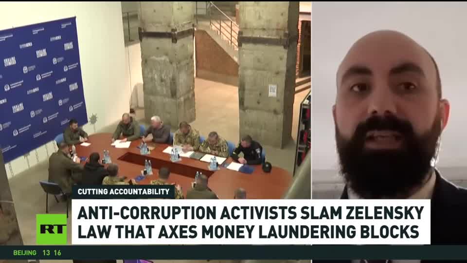 Anti-corruption Activists Decry New Zelensky Law - MONEY LAUNDERING AT ITS BEST