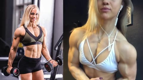 World beautiful bodybulder girls