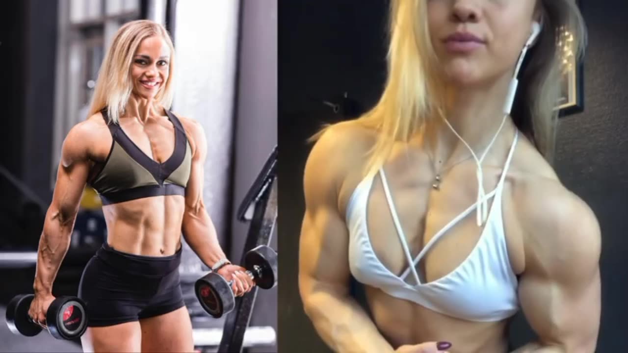 World beautiful bodybulder girls