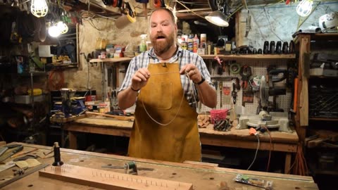 Making a flemish bow string