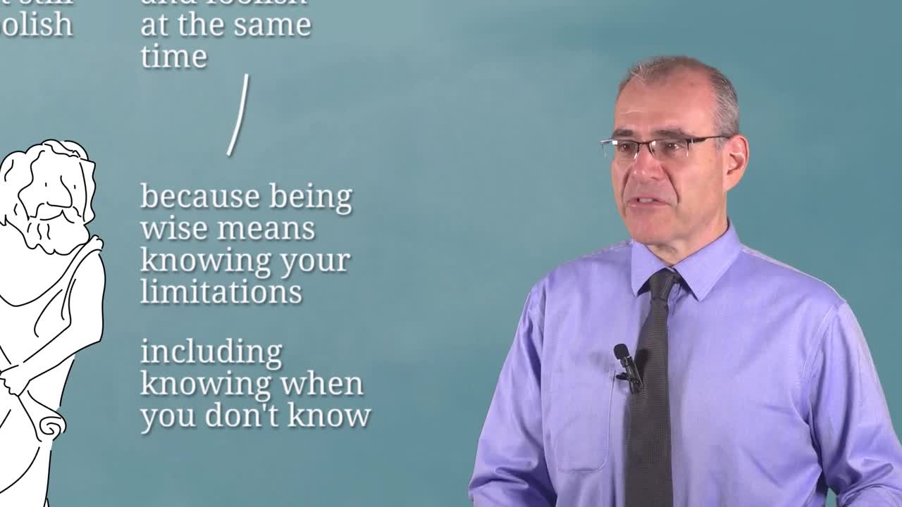 Socrates and the Examined Life: 3. I know that I know (almost) nothing