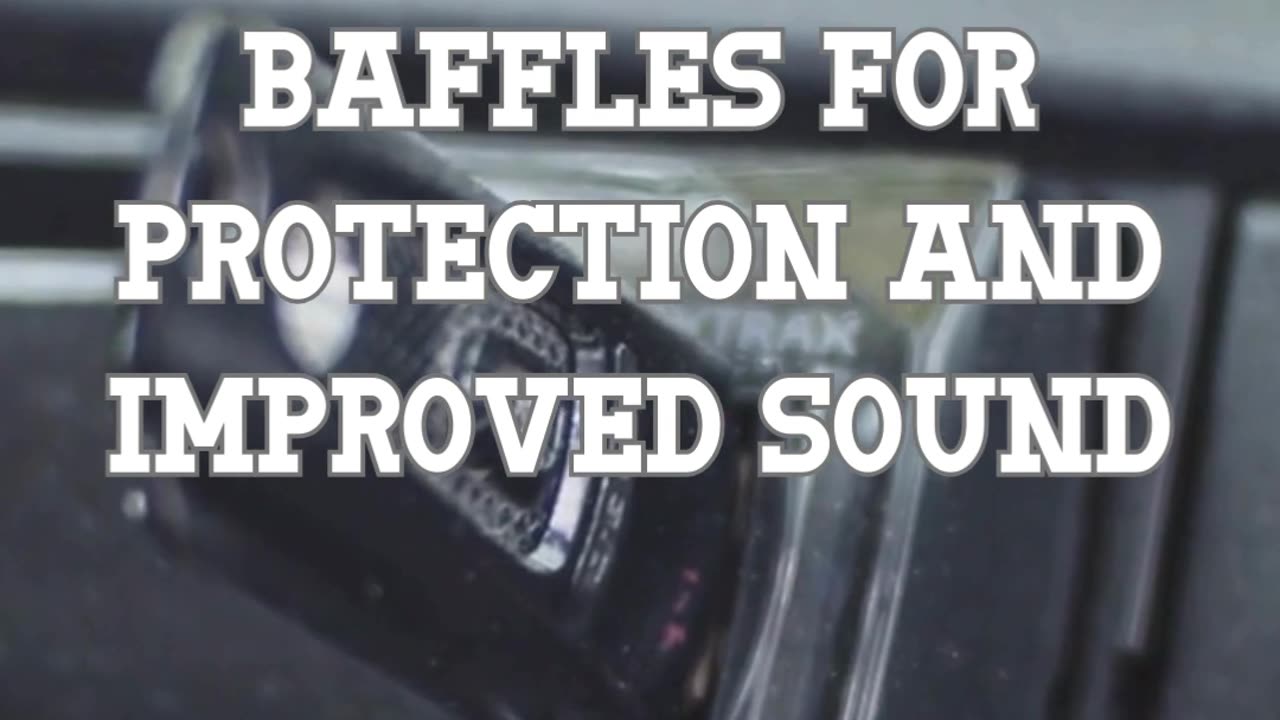 Tips for installing foam speaker baffles for protection and improved sound