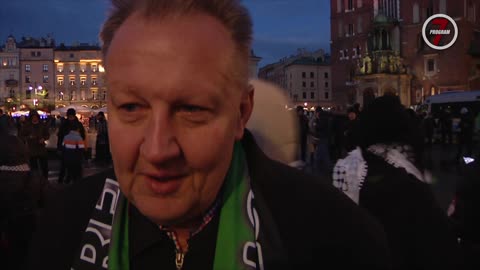 Andrzej Tychoniak - Dość przelewu krwi! Kraków solidarny z Palestyną! Kraków, 25.11.2023