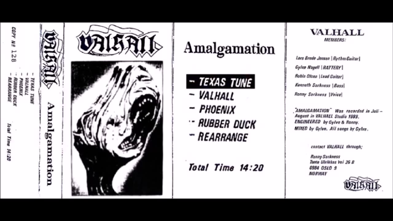 Valhall - 1991 - Amalgamation [ demo]
