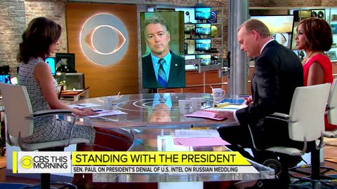 Rand Paul defies media and backs Trump