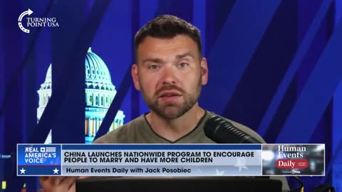 Jack Posobiec reports that China has initiated a countrywide program to promote marriage